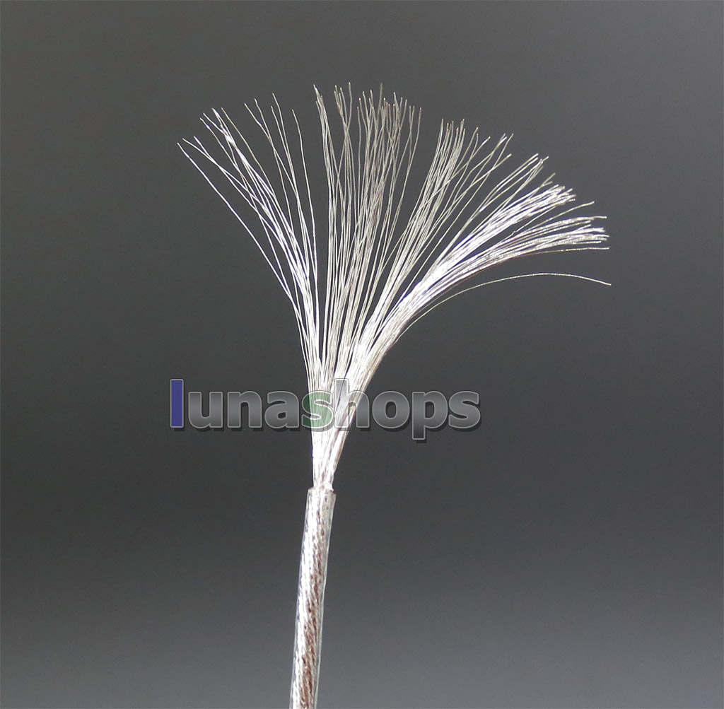 Hi-Res 119*0.05mm Bulk Extremely Soft 70% 7N OCC + 20% Pure Silver Earphone DIY Custom Cable(Not )