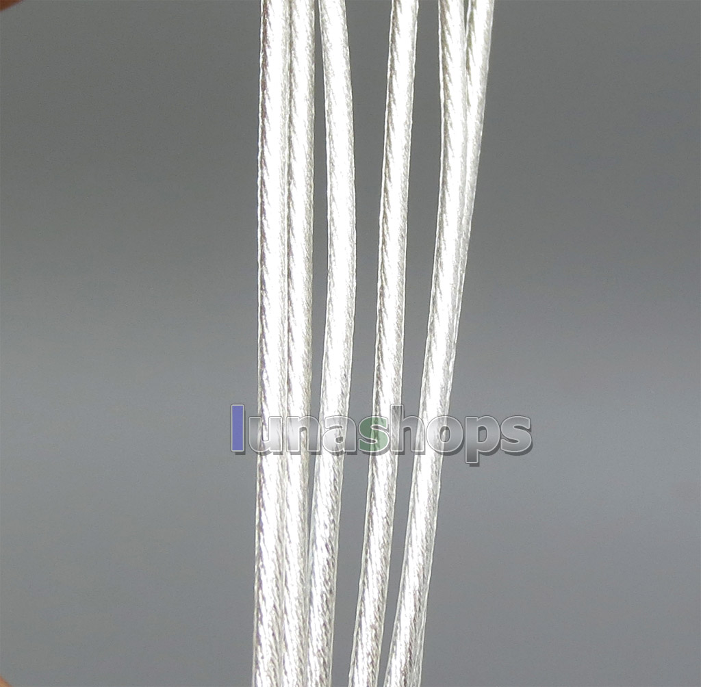 Hi-Res 119*0.05mm Bulk Extremely Soft 70% 7N OCC + 20% Pure Silver Earphone DIY Custom Cable(Not )