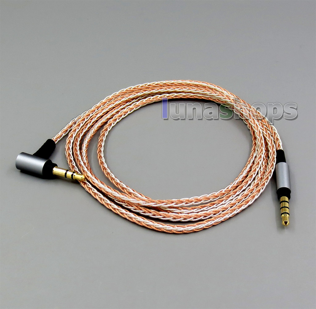 8 Cores Cable For B&O H2 H6 H7 H8 Denon MM400 Sony MSR7 MDR-1A SR5 SHB8800 SHB9500