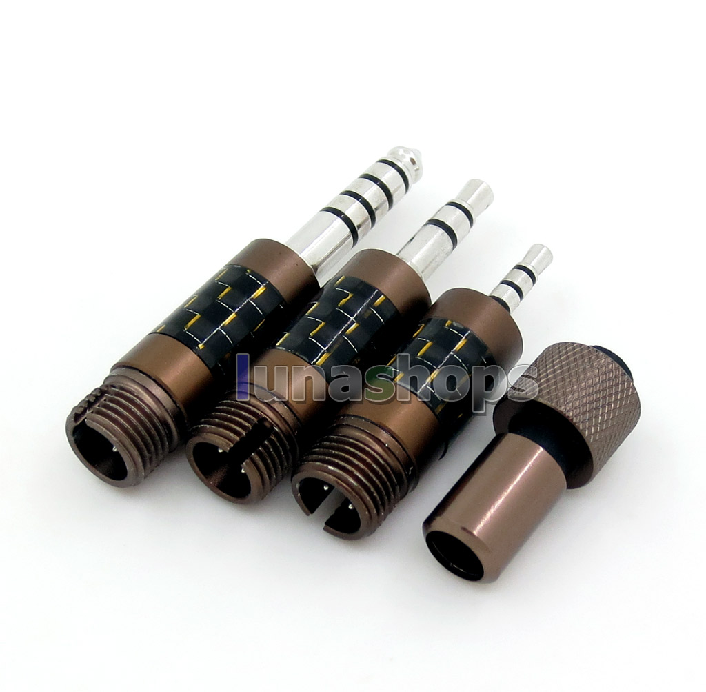 4.4mm 2.5mm Balanced DITA AWESOME PLUG 3 in 1 DIY Custom Hifi earhone cable Kits Adapter