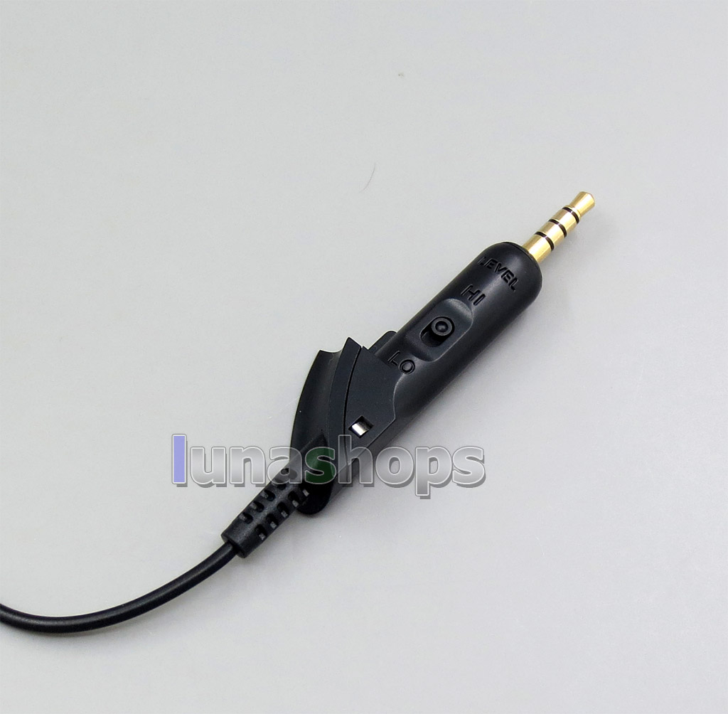 With Mic Remote Headphone Earphone Cable For QC2 QC15 QC35 Headphone