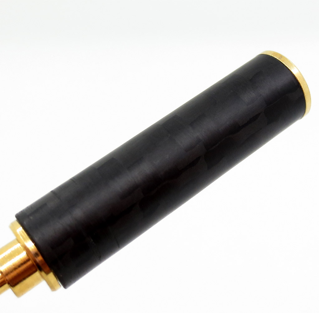 Carbon Barrel 3.5mm 2.5mm 4.4mm Balanced Male To Female Converter Headphone Earphone Audio TRRS Balanced Adapter