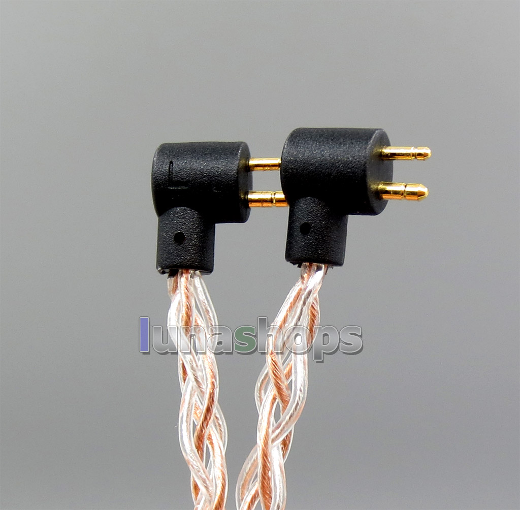 100ohm 3.5mm 2.5mm 4.4mm TRRS Re-Zero Balanced 8 Core OCC Silver Mixed Earphone Cable For Etymotic ER4B ER4PT ER4S ER6I ER4