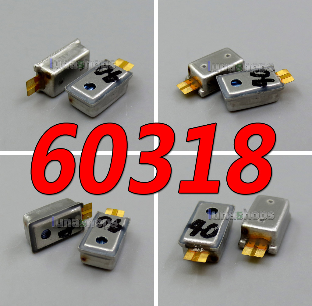 1pair 60318 Balanced Armature Driver Earphone Speaker For Knowles UE JH In-Ear Monitor IEMs Noise Cancelling