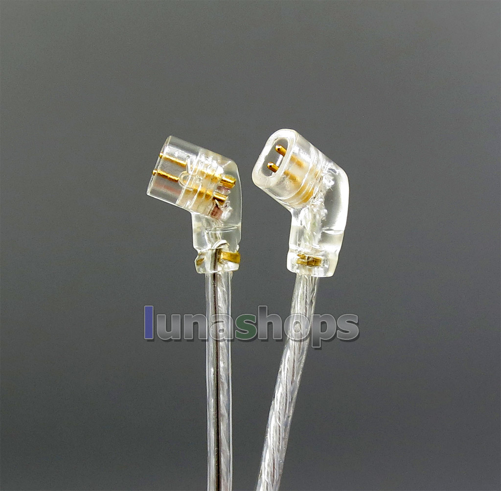 Shielding Mic Remote Pure Silver Plated Earphone Cable For QDC Gemini Gemini-S Anole V3-C V3-S V6-C V6-S Neptune UE18 UE11 Pro