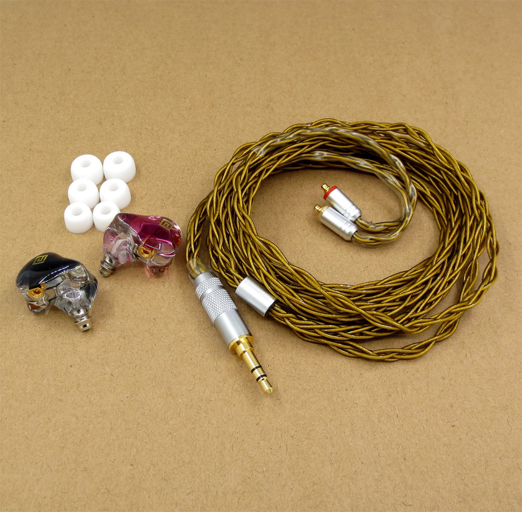 High Transparency Crystal Handmade DIY Custom 5 Units Speakers Armature In Ear Earphone By Knowles 22955