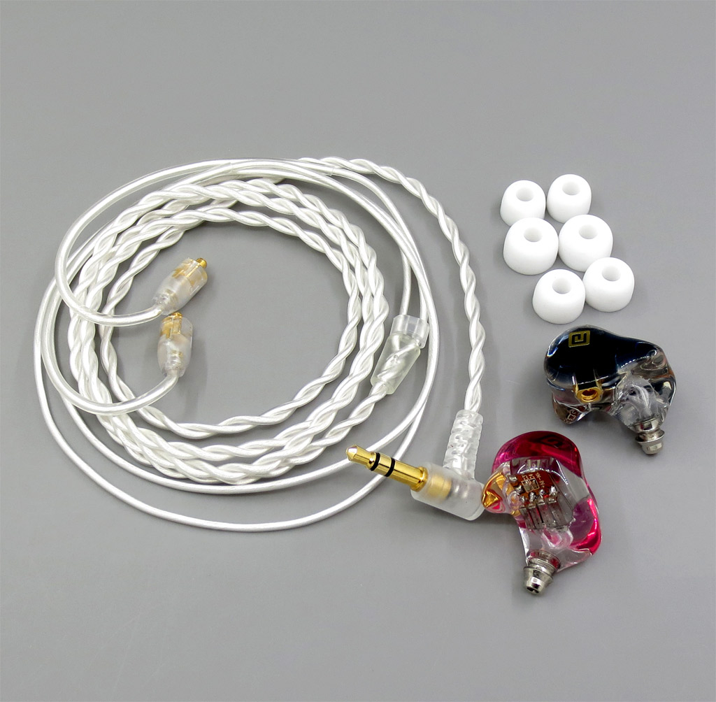 High Transparency Crystal Handmade DIY Custom 5 Units Speakers Armature In Ear Earphone By Knowles 22955