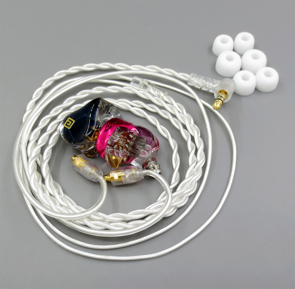 High Transparency Crystal Handmade DIY Custom 5 Units Speakers Armature In Ear Earphone By Knowles 22955