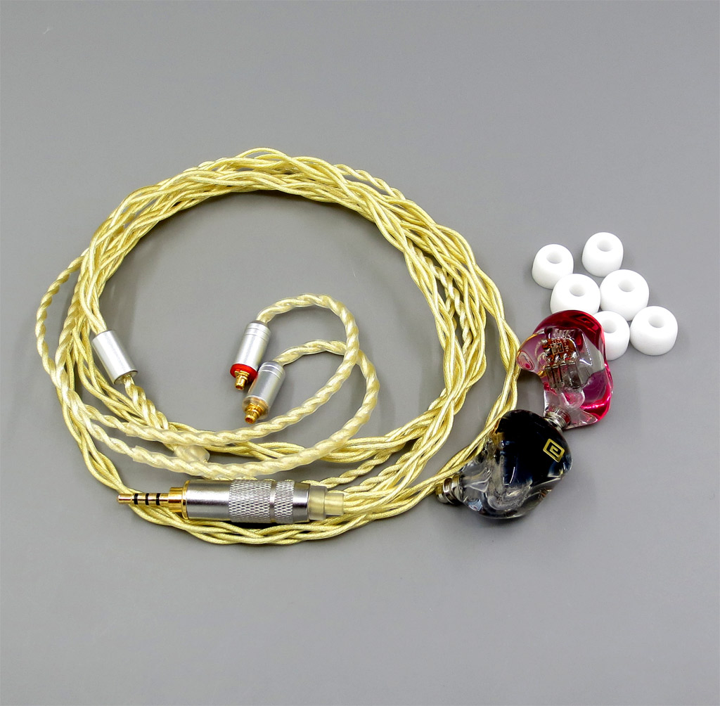 High Transparency Crystal Handmade DIY Custom 5 Units Speakers Armature In Ear Earphone By Knowles 22955