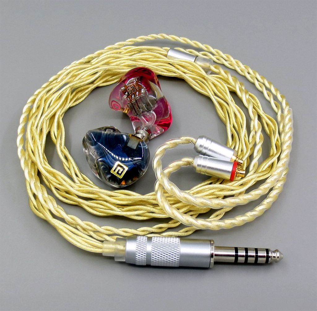 High Transparency Crystal Handmade DIY Custom 5 Units Speakers Armature In Ear Earphone By Knowles 22955