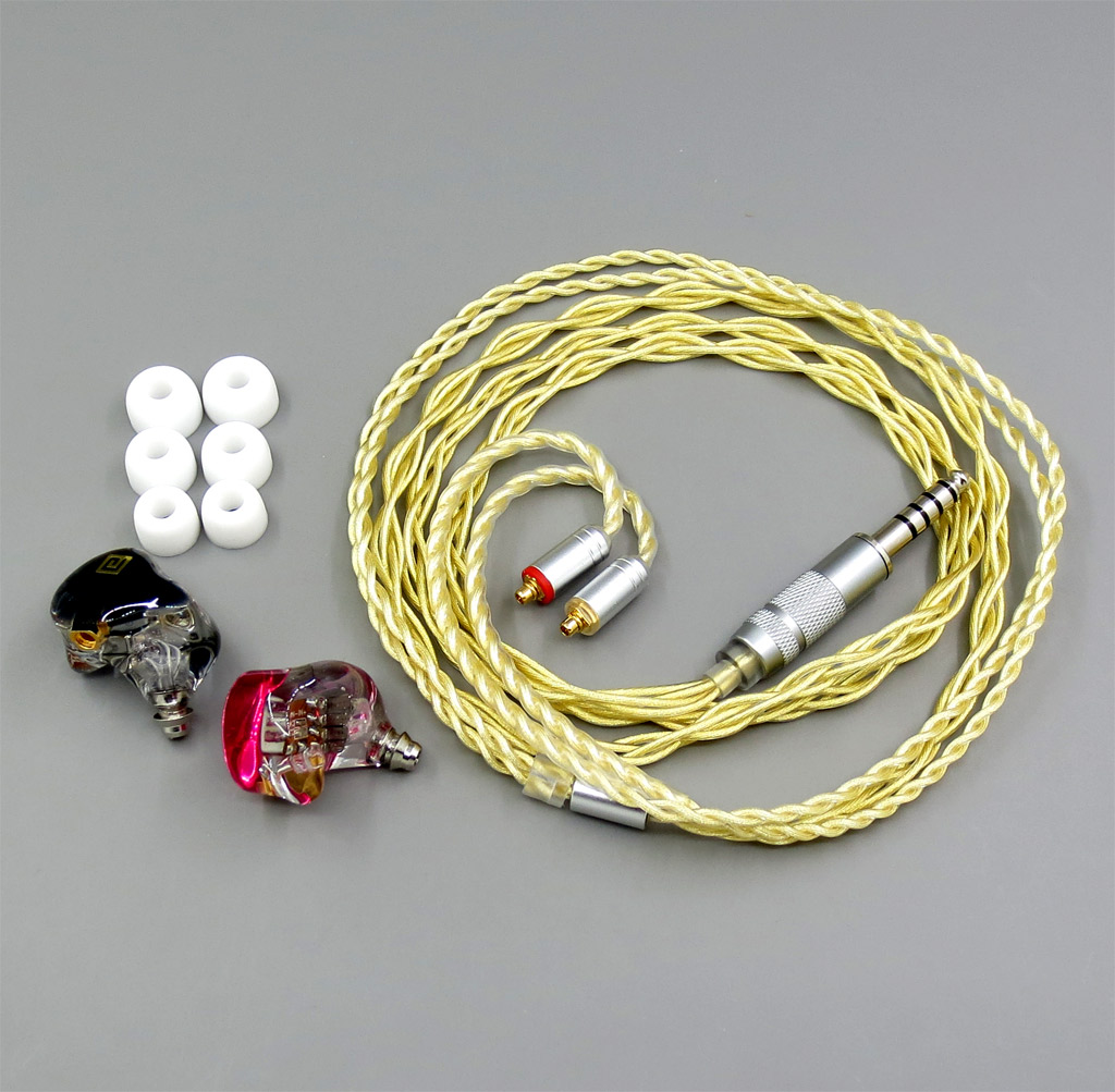 High Transparency Crystal Handmade DIY Custom 5 Units Speakers Armature In Ear Earphone By Knowles 22955