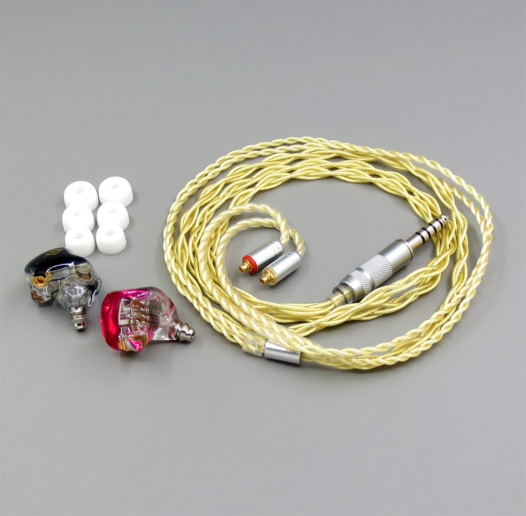 High Transparency Crystal Handmade DIY Custom 5 Units Speakers Armature In Ear Earphone By Knowles 22955