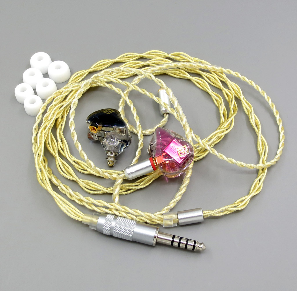 High Transparency Crystal Handmade DIY Custom 5 Units Speakers Armature In Ear Earphone By Knowles 22955