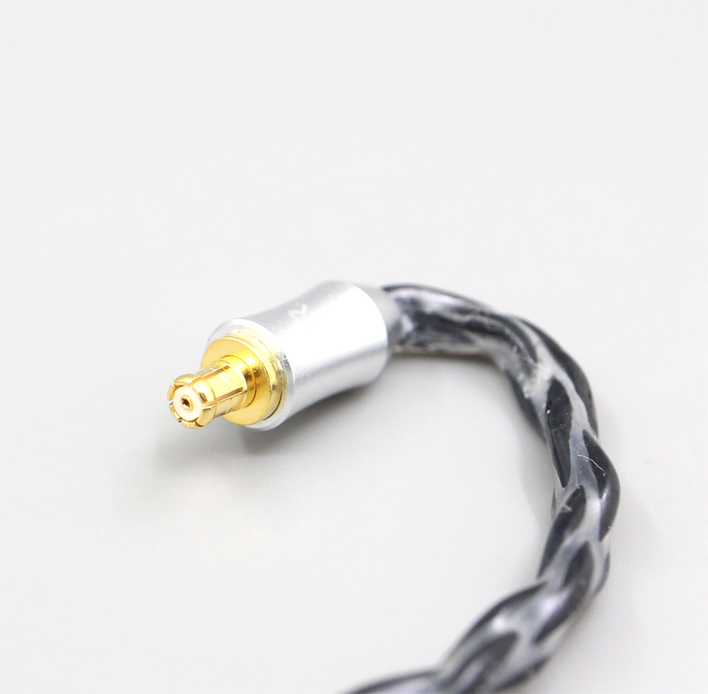 8 Core Silver Plated Black Earphone Cable For Audio Technica ATH-CKR100 ATH-CKR90 ATH-CKS1100 ATH-CKR100IS ATH-CKS1100IS