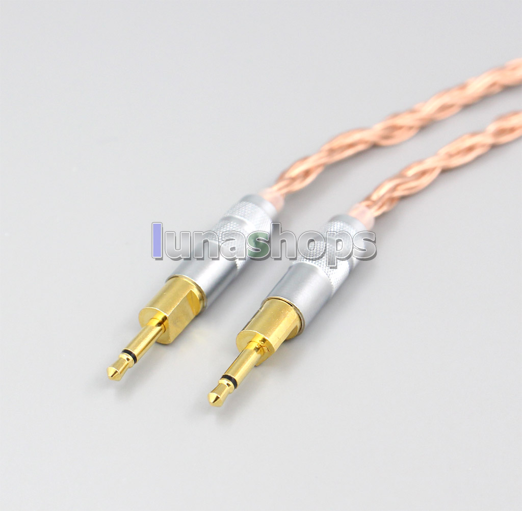 2.5mm 3.5mm XLR Balanced 16 Core 99% 7N OCC Earphone Cable For Sennheiser HD700 Headphone