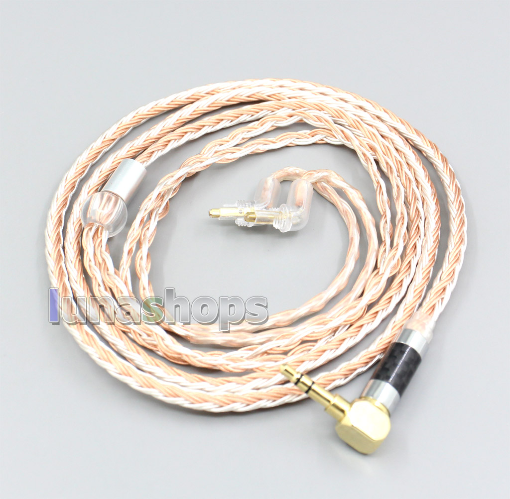 2.5mm 4.4mm XLR 16 Core Silver Plated   OCC Mixed Earphone Cable For Sony MDR-EX1000 MDR-EX600 MDR-EX800 MDR-7550