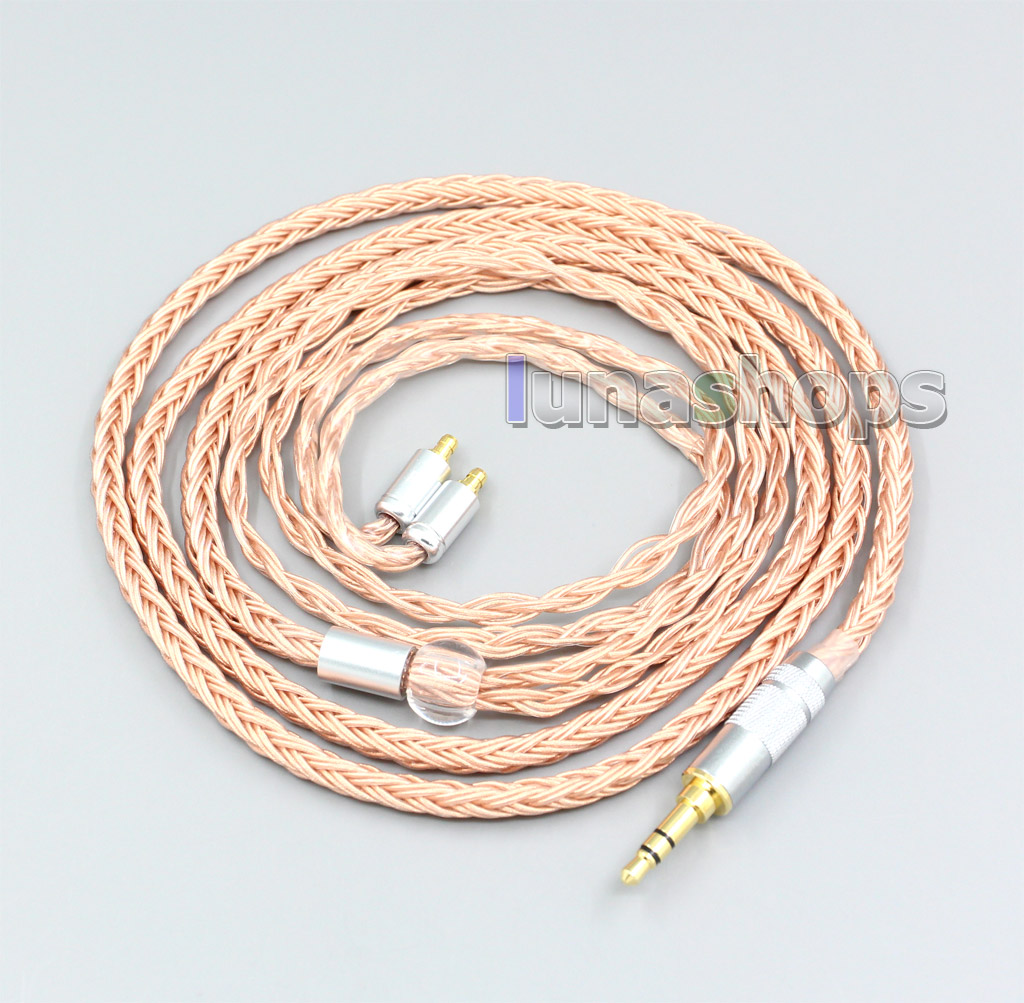 2.5mm 3.5mm XLR Balanced 16 Core 99% 7N  OCC Earphone Cable For Sennheiser IE400 IE500 Pro