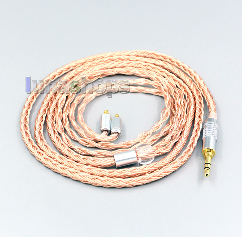 2.5mm 3.5mm XLR Balanced 16 Core 99% 7N  OCC Earphone Cable For Sennheiser IE400 IE500 Pro