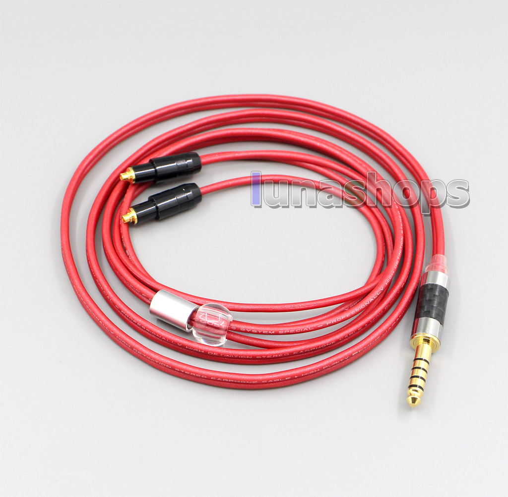 120cm Pure PCOCC Earphone Cable + PEP Insulated For Shure srh1440 srh1840 SRH1540
