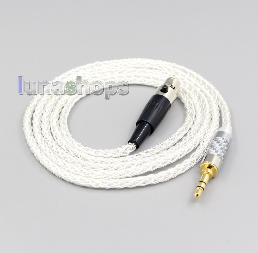 8 Core Silver Plated OCC Earphone Cable For AKG Q701 K702 K271 K272 K240 K141 K712 K181 K267 K712 Headphone