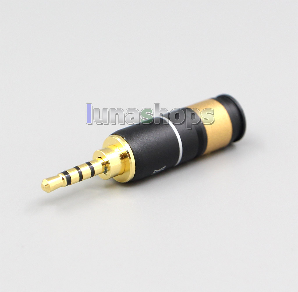 Acorlink 2.5mm 4poles TRRS Male Plug DIY adapter For The Astell & Kern AK380 AK240 AK100i II AK70