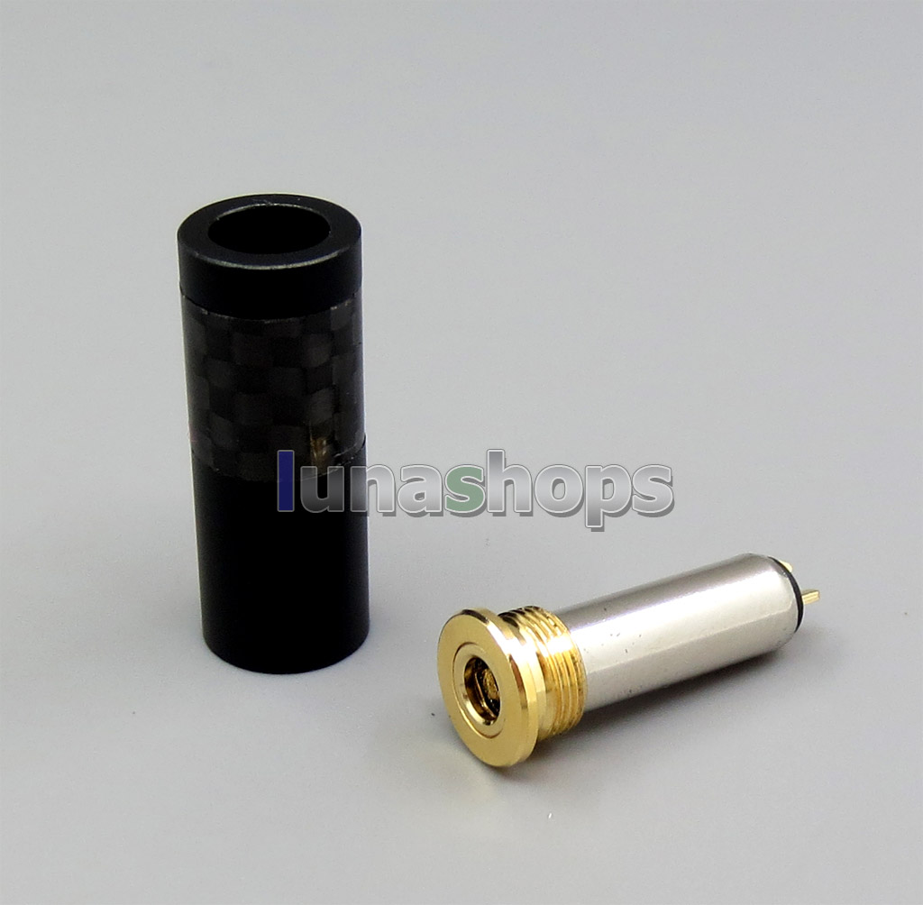 CYH-Series High Quality Black Carbon Barrel 3.5mm 4 Poles Female Custom DIY Adapter