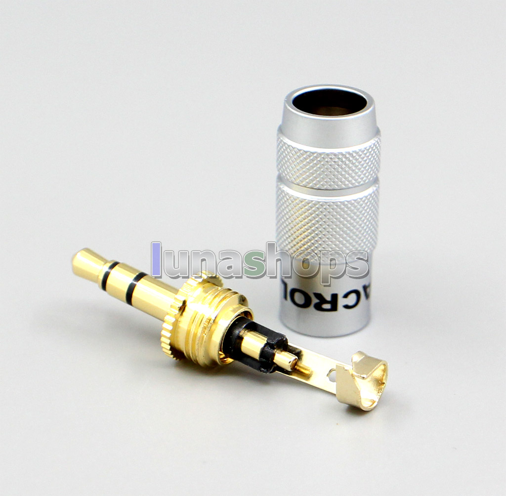 ACROLINK FP-3.5 3.5mm Stereo Male Golded plated Straight adapter for diy