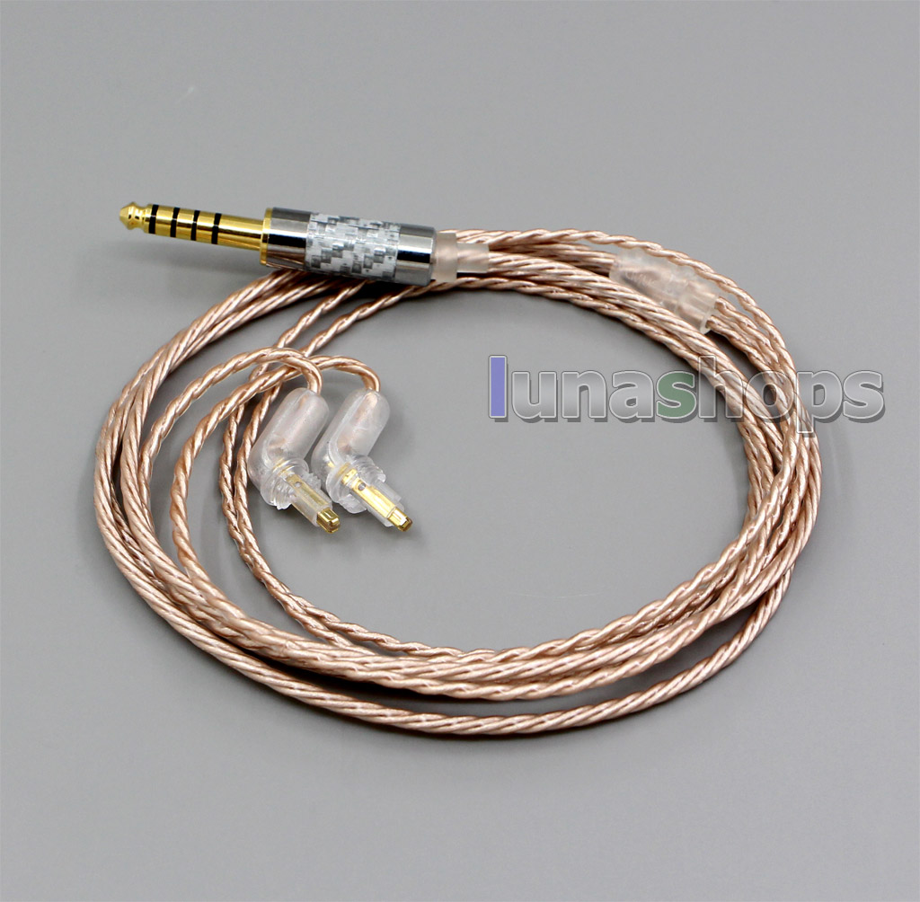 Hi-Res Silver Plated XLR 3.5mm 2.5mm 4.4mm Earphone Cable For Sony MDR-EX1000 MDR-EX600 MDR-EX800 MDR-7550