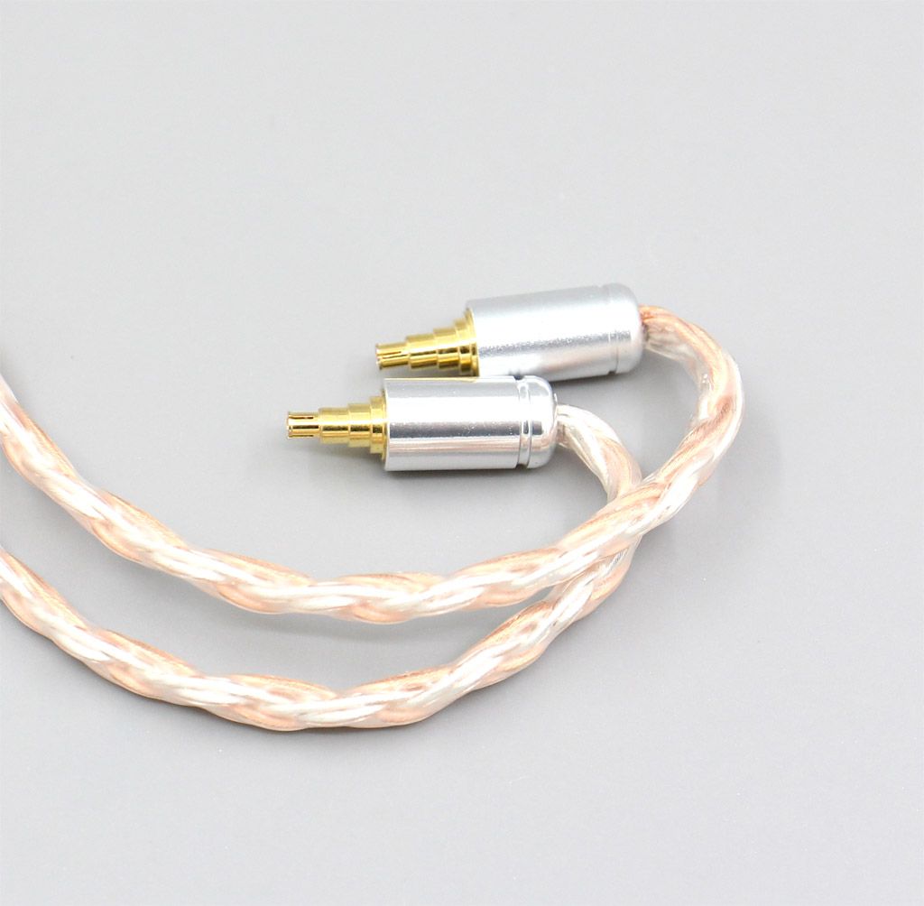 2.5mm 4.4mm XLR 16 Core Silver Plated OCC Mixed Earphone Cable For Sennheiser IE40 Pro IE40pro