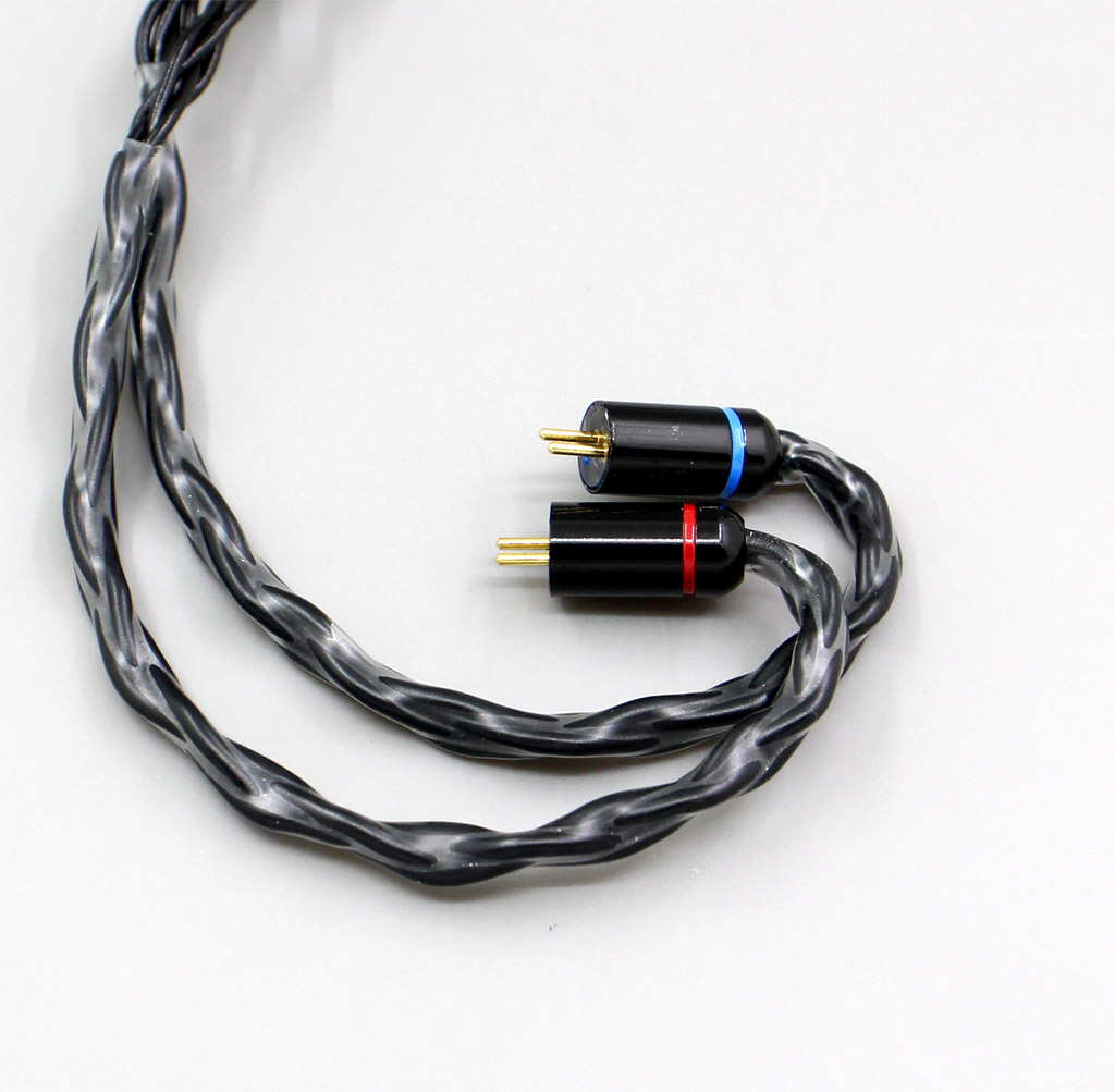 XLR Balanced 3.5mm 2.5mm 8 Cores Silver Plated Headphone Cable For Flat Step JH Audio JH16 Pro JH11 Pro 5 6 7 BA Custom