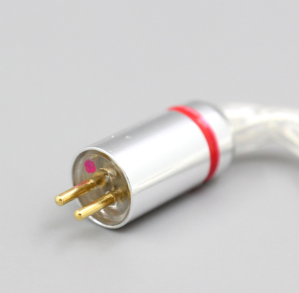 2.5mm 4.4mm XLR 8 Core Silver Plated OCC Earphone Cable For 0.78mm BA Custom Westone W4r UM3X UM3RC JH13 Flat