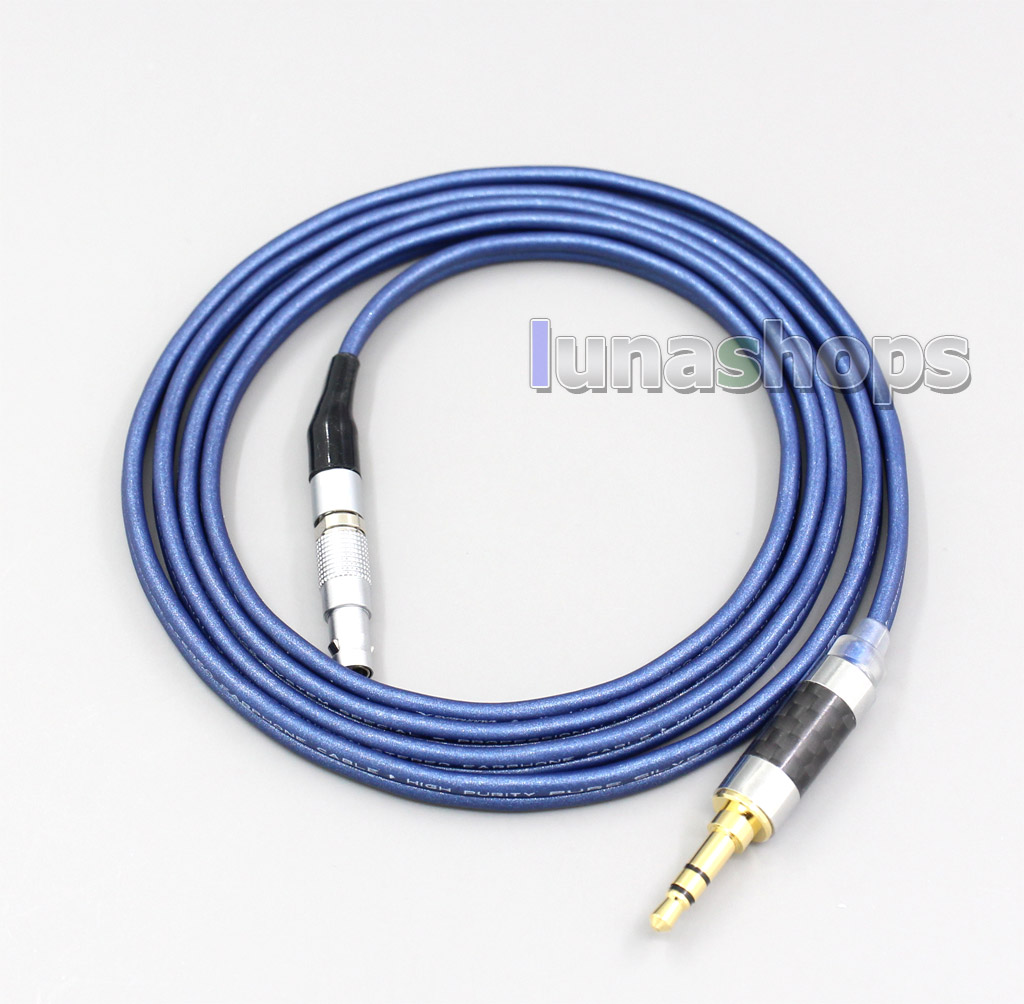 2.5mm 4.4mm XLR 3.5mm High Definition 99% Pure Silver Earphone Cable For AKG K812 K872 Reference Headphone