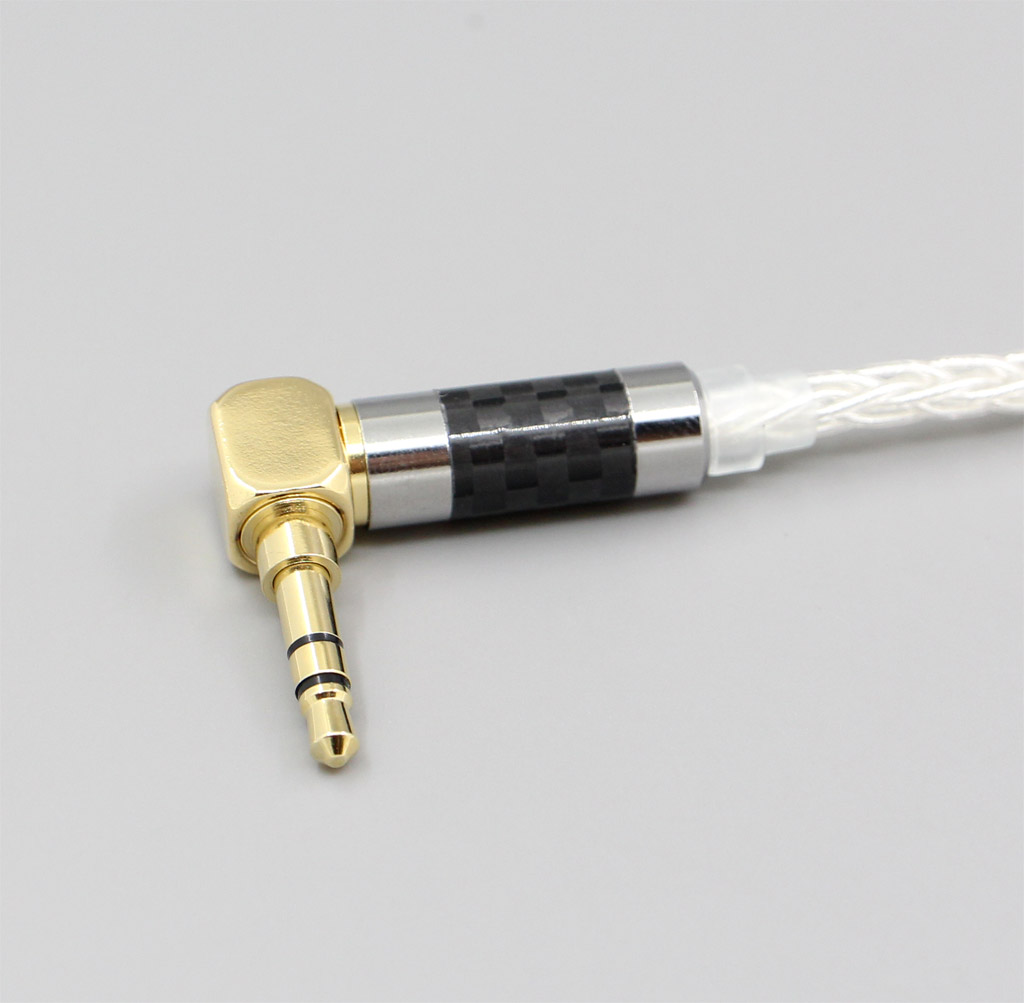 8 Cores 99% Pure Silver Earphone Cable For AKR03 Roxxane JH Audio JH24 Layla Angie AK380 AK240