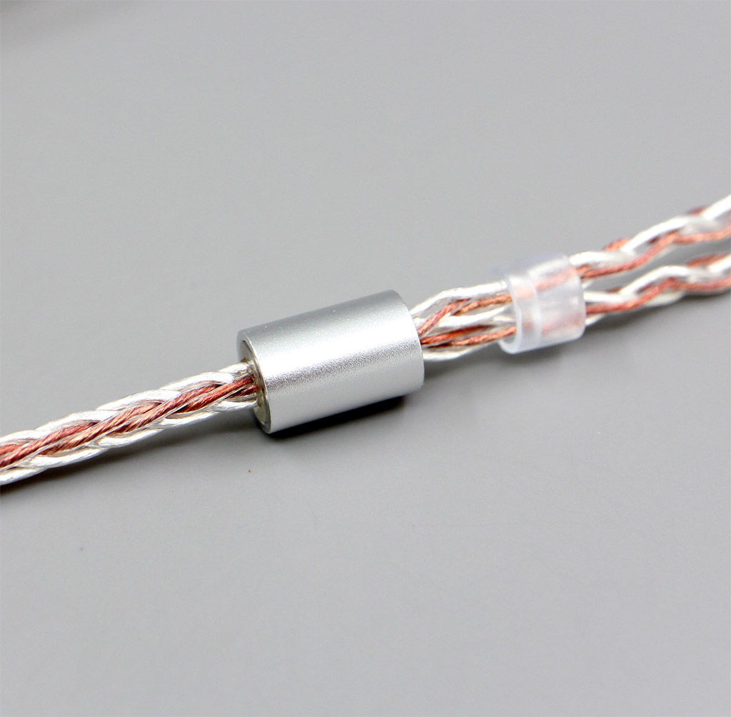 800 Wires Soft Silver + OCC Alloy 2.5mm Earphone Cable For Shure se535 se846