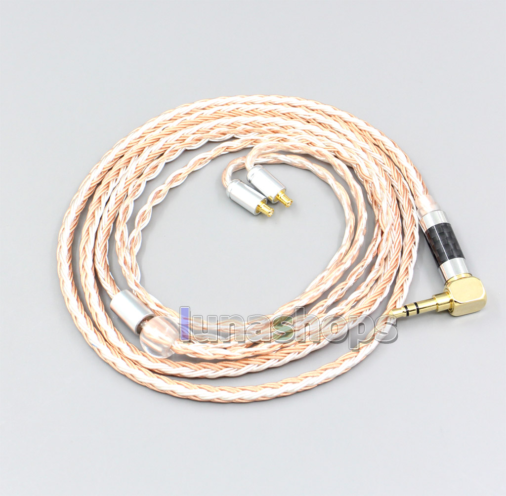 16 Core Silver Plated OCC Mixed Earphone Cable For Audio Technica ATH-CKR100 ATH-CKR90 CKS1100 CKR100IS CKS1100IS