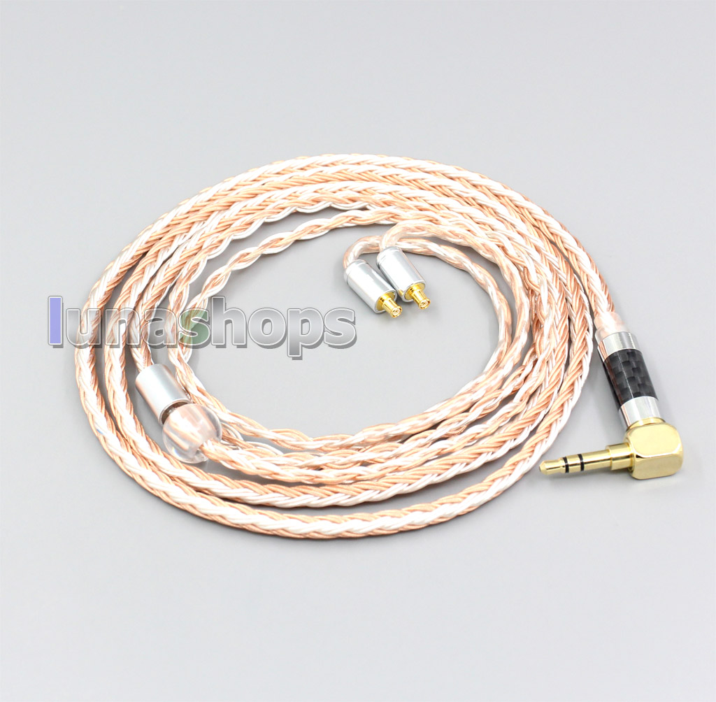 16 Core Silver Plated OCC Mixed Earphone Cable For Audio Technica ATH-CKR100 ATH-CKR90 CKS1100 CKR100IS CKS1100IS