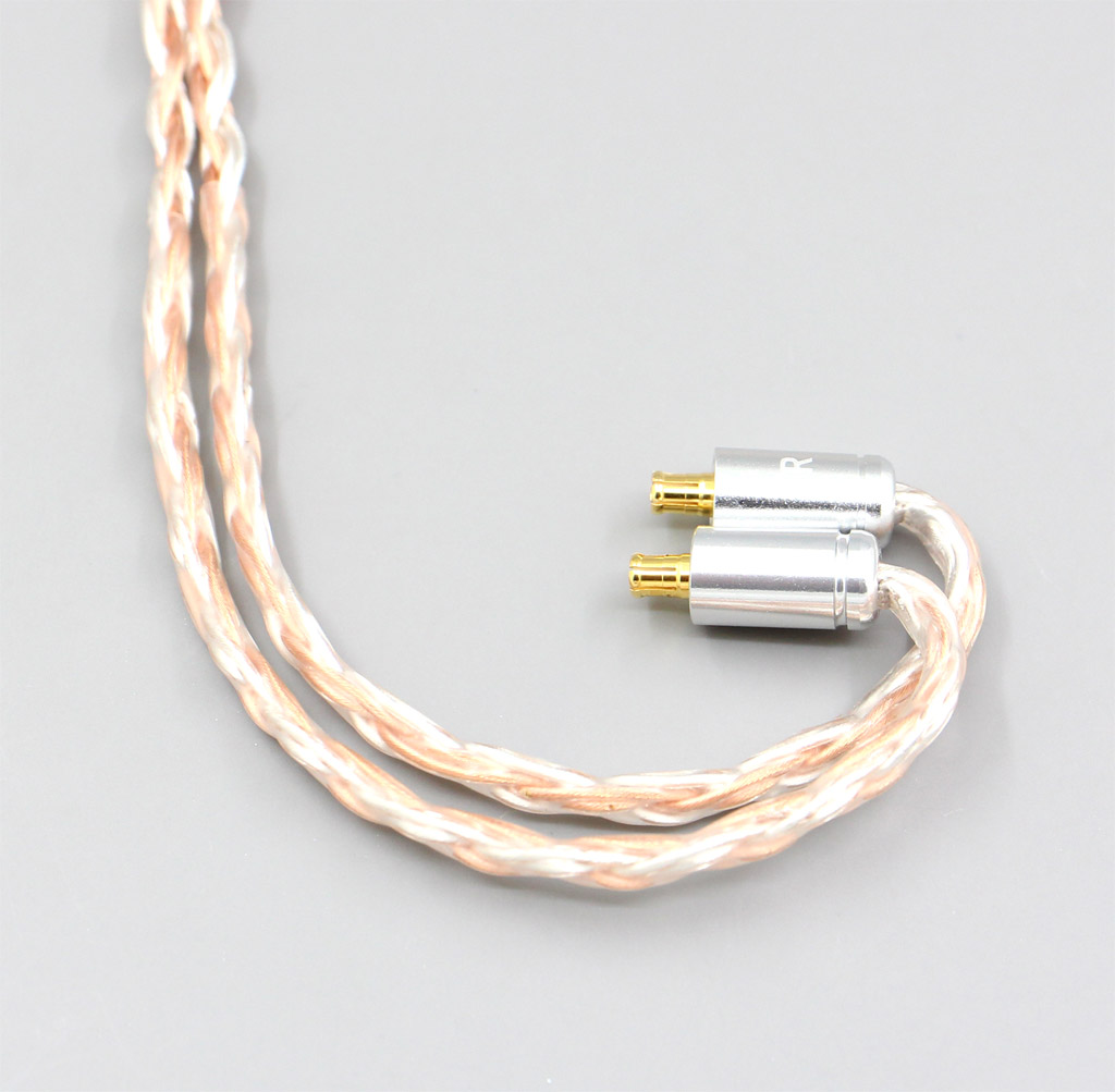 16 Core Silver Plated OCC Mixed Earphone Cable For Audio Technica ATH-CKR100 ATH-CKR90 CKS1100 CKR100IS CKS1100IS