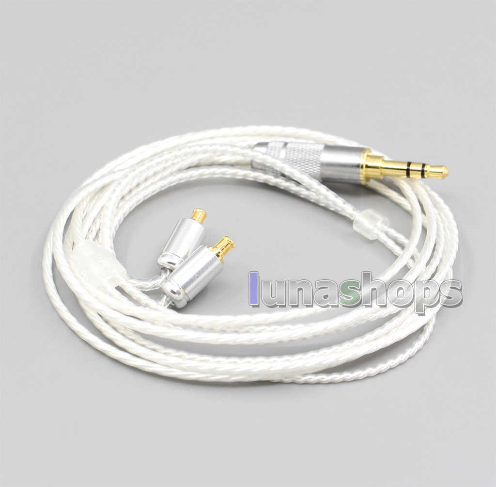 Hi-Res Silver Plated 7N OCC Earphone Cable For Audio Technica ATH-CKR100 ATH-CKR90 CKS1100 CKR100IS CKS1100IS