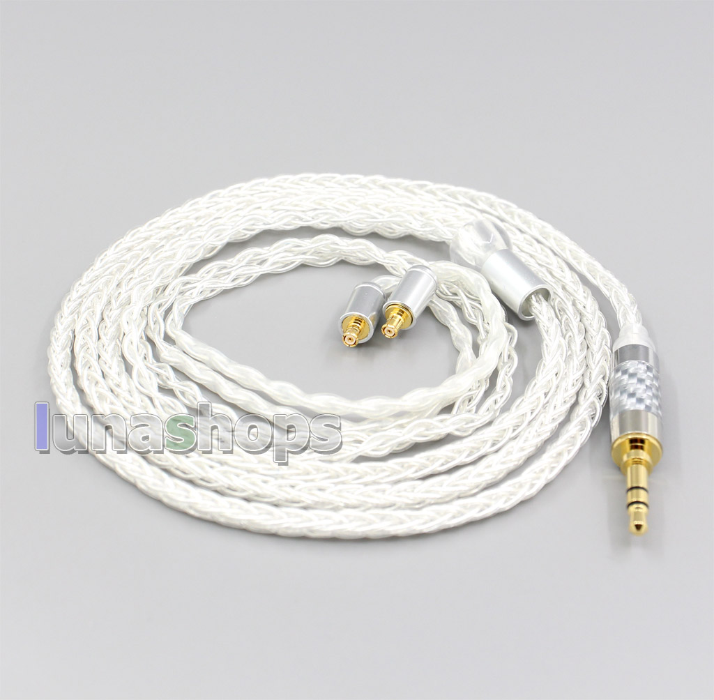 8 Core Silver Plated OCC Earphone Cable For Audio Technica ath-ls400 ls300 ls200 ls70 ls50 e40 e50 e70 312A