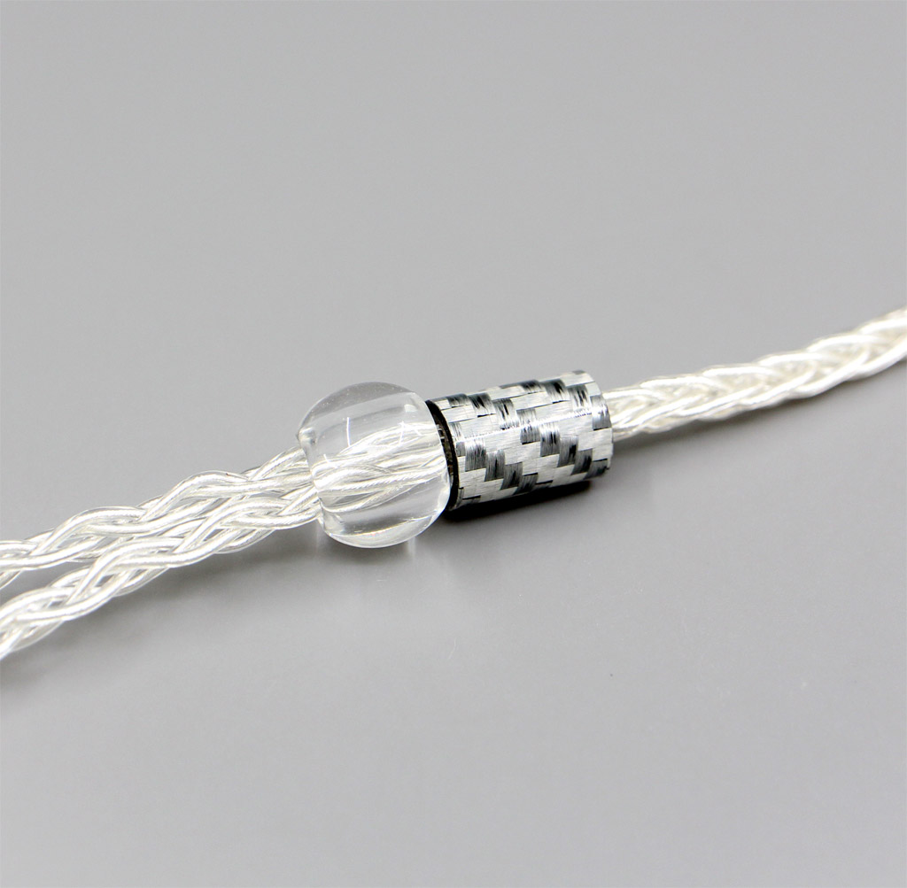 99.99% Pure Silver XLR 3.5mm 2.5mm 4.4mm Earphone Cable For Audio Technica ATH-ADX5000 ATH-MSR7b 770H 990H A2DC