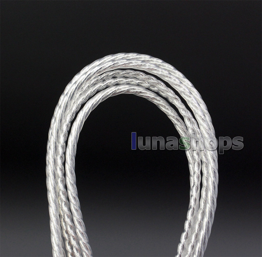 3.5mm 7N OCC + Silver Plated Copper Cable For Denon AH-D600 D7100 Velodyne vTrue Headphone 