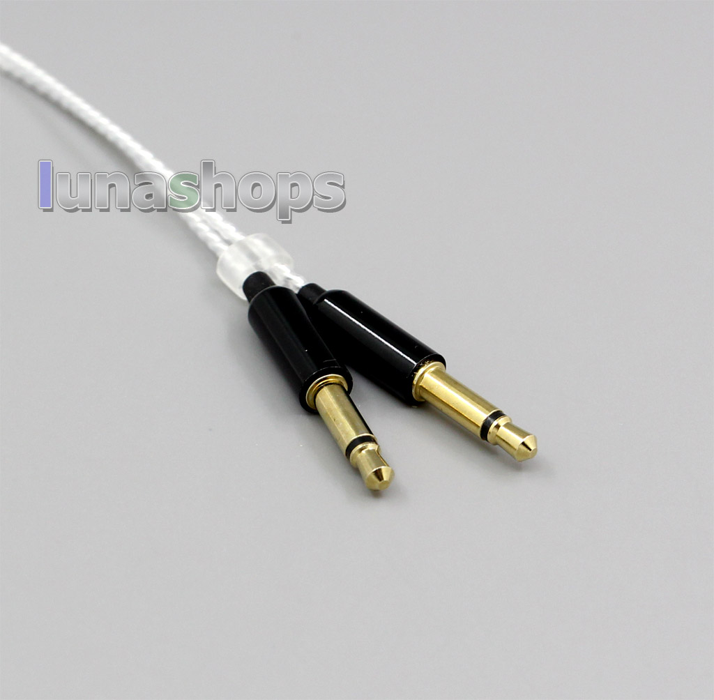 3.5mm 7N OCC + Silver Plated Copper Cable For Denon AH-D600 D7100 Velodyne vTrue Headphone 