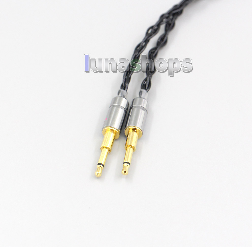 2.5mm 3.5mm XLR Balanced 8 Core OCC Silver Mixed Headphone Cable For Oppo PM-1 PM-2 Planar Magnetic