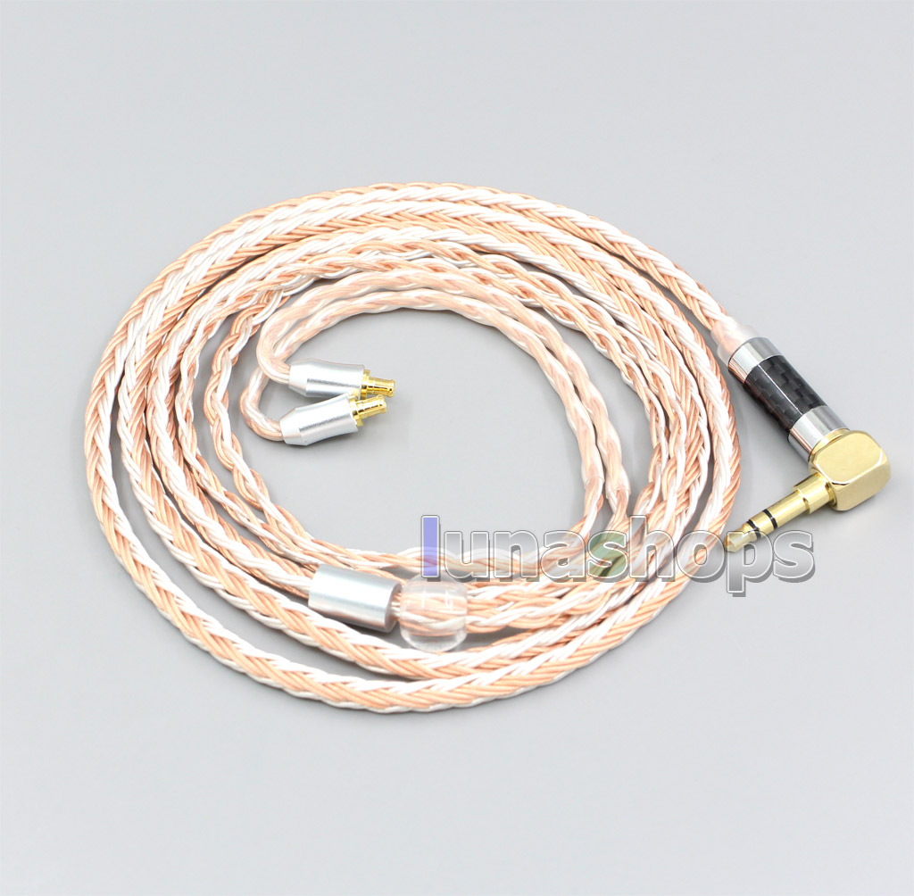 16 Core Silver Plated OCC Mixed Earphone Cable For Audio Technica ath-ls400 ls300 ls200 ls70 ls50 e40 e50 e70 312A