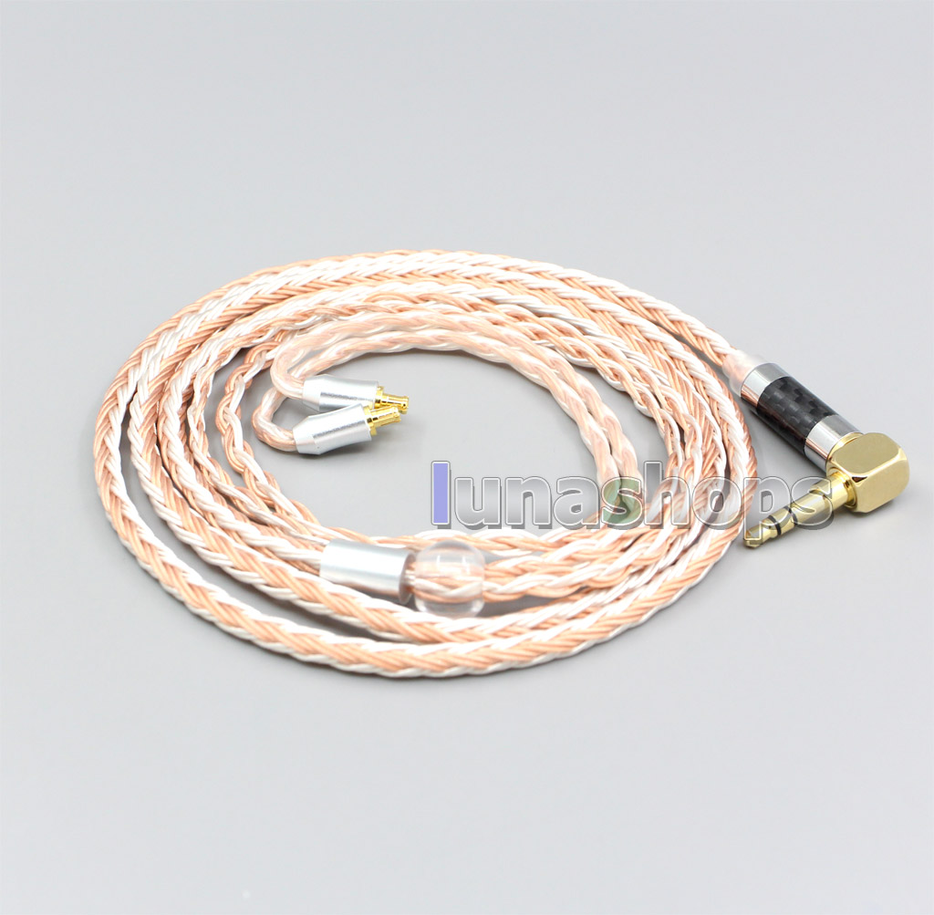 16 Core Silver Plated OCC Mixed Earphone Cable For Audio Technica ath-ls400 ls300 ls200 ls70 ls50 e40 e50 e70 312A