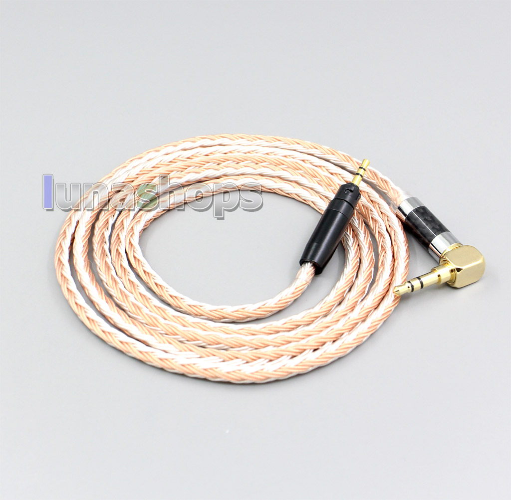 16 Core Silver Plated OCC Mixed Earphone Cable For Ultrasone Performance 820 880 Signature DXP PRO STUDIO