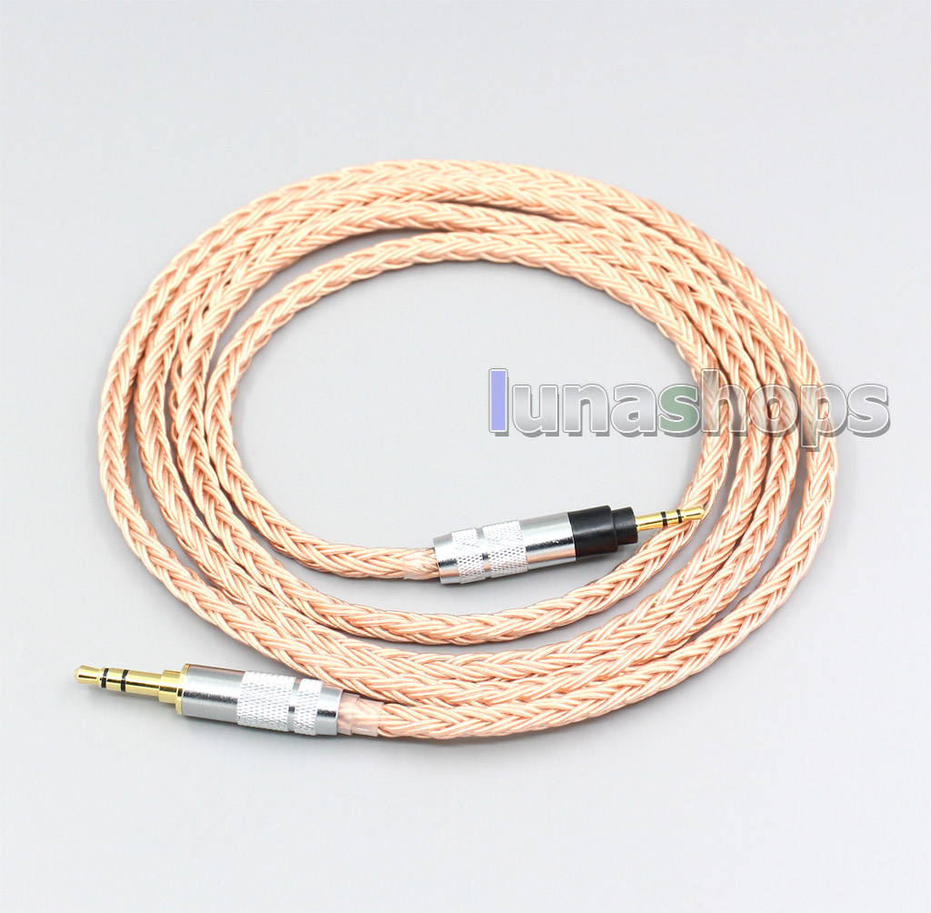 2.5mm 4.4mm XLR 3.5mm 16 Core 99% 7N  OCC Earphone Cable For Sennheiser Urbanite XL On/Over Ear
