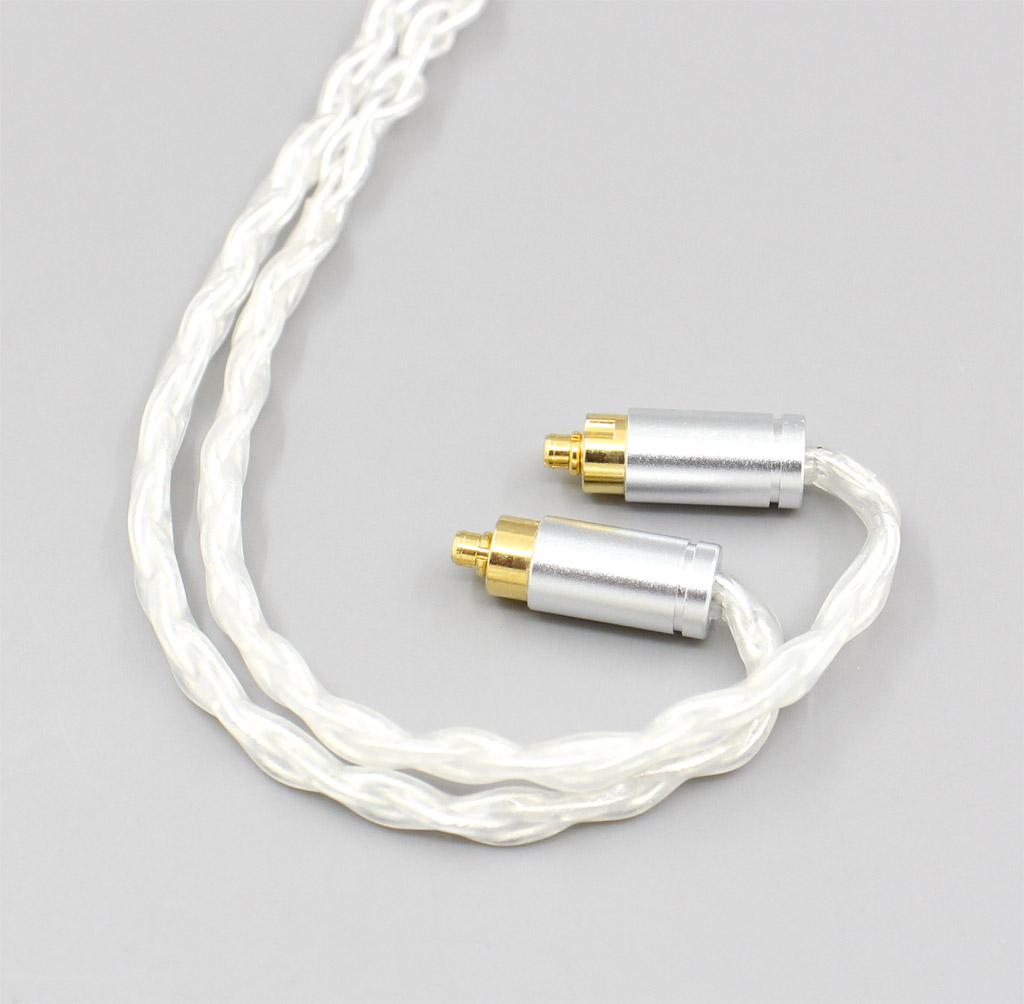 3.5mm 2.5mm 4.4mm XLR 8 Core Silver Plated OCC Earphone Cable For Dunu dn-2002