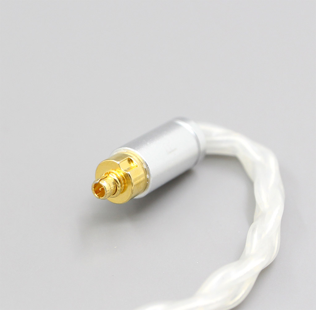 4.4mm XLR 2.5mm 3.5mm Balanced 99% Pure Silver 8 Core Earphone Cable For Dunu dn-2002