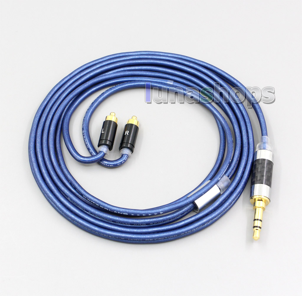 3.5mm 2.5mm 4.4mm XLR Litz High Definition 99% Pure Silver Earphone Cable For Dunu dn-2002